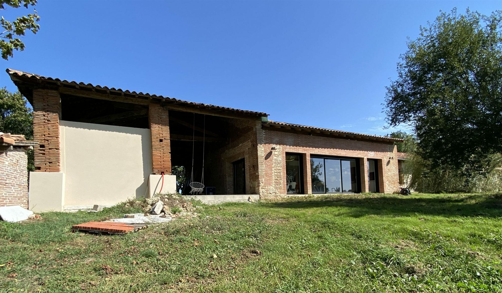 Corps de ferme T7 Bourg-Saint-Bernard - réhabilitation maître d'œuvre Toulouse