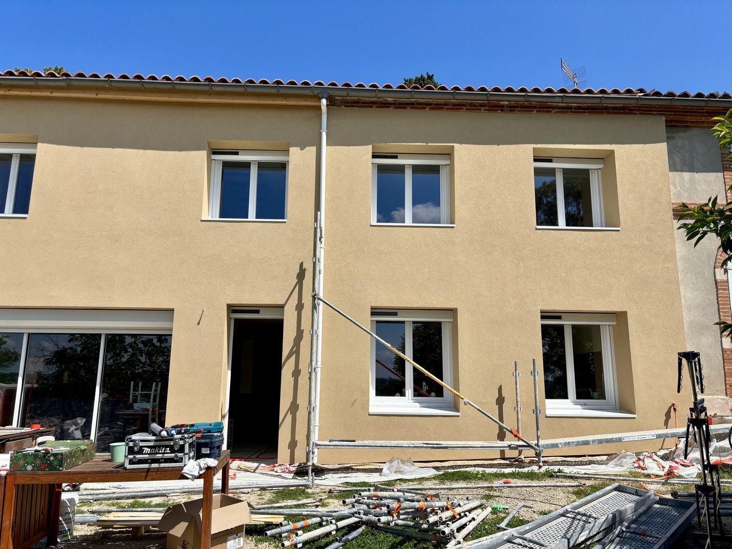 Rénovation complète maison Vigoulet-Auzil - maître d'œuvre Toulouse
